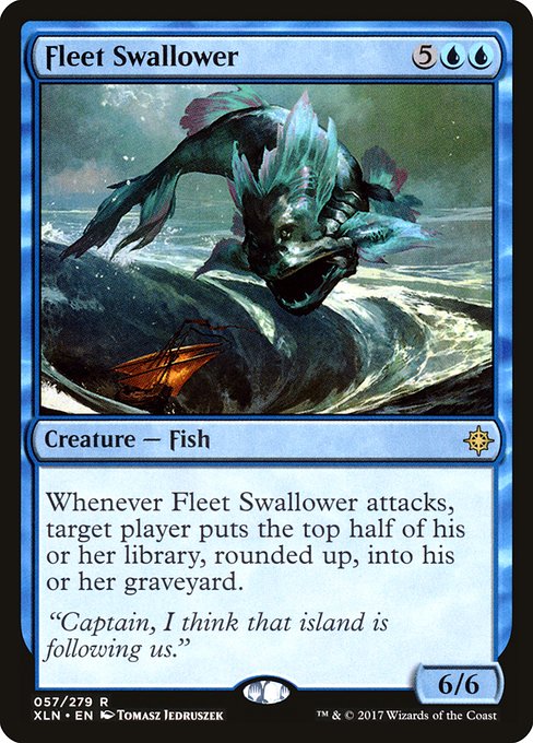 Magic the Gathering Card - Fleet Swallower - MTG Circle