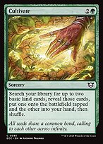 Magic the Gathering Card - Cultivate - MTG Circle
