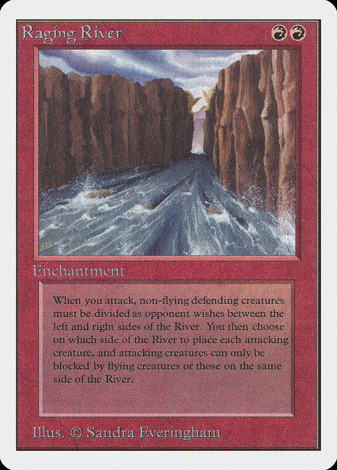 Magic the Gathering Card - Raging River - MTG Circle