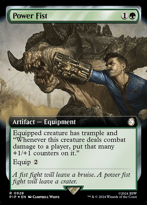 Magic the Gathering Card - Power Fist - MTG Circle