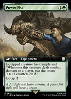 Magic the Gathering Card - Power Fist - MTG Circle