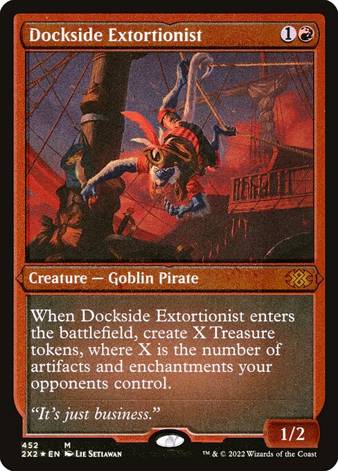 Magic the Gathering Card - Dockside Extortionist - MTG Circle