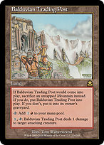 Magic the Gathering Card - Balduvian Trading Post - MTG Circle