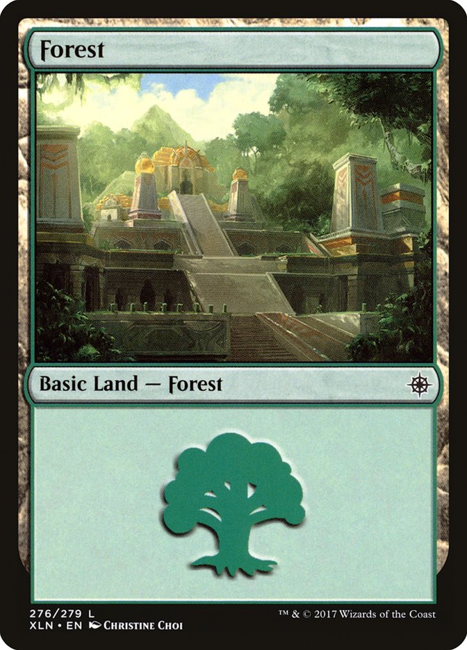 Magic the Gathering Card - Forest - MTG Circle
