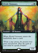 Magic the Gathering Card - Elvish Visionary - MTG Circle