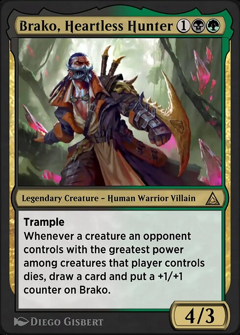 Magic the Gathering Card - Kraven the Hunter - MTG Circle