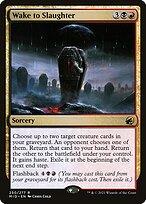 Magic the Gathering Card - Wake to Slaughter - MTG Circle