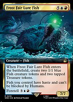 Magic the Gathering Card - Frost Fair Lure Fish - MTG Circle