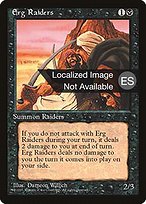 Magic the Gathering Card - Erg Raiders - MTG Circle