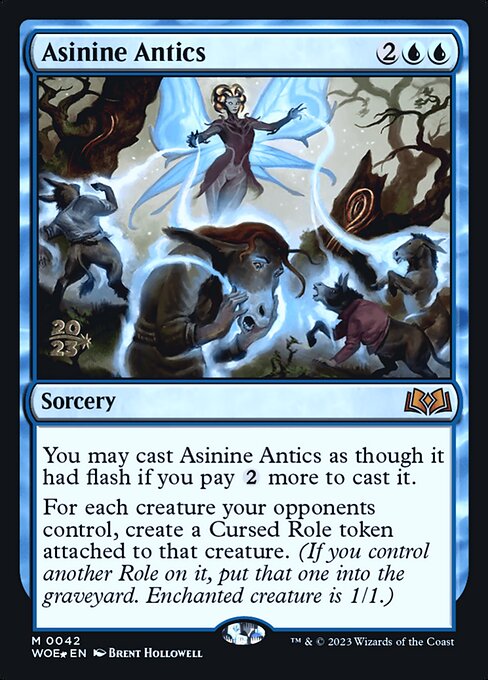 Magic the Gathering Card - Asinine Antics - MTG Circle