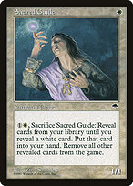 Magic the Gathering Card - Sacred Guide - MTG Circle