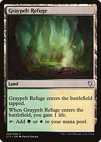 Magic the Gathering Card - Graypelt Refuge - MTG Circle