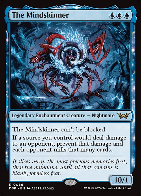 Magic the Gathering Card - The Mindskinner - MTG Circle