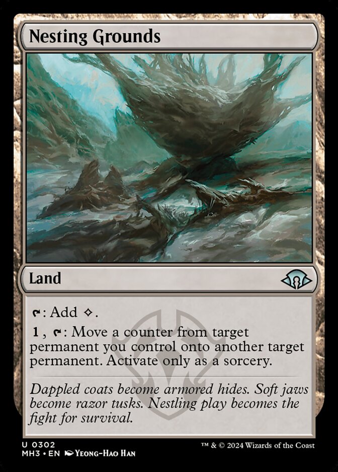 Magic the Gathering Card - Nesting Grounds - MTG Circle