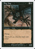 Magic the Gathering Card - Bog Imp - MTG Circle