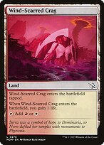 Magic the Gathering Card - Wind-Scarred Crag - MTG Circle