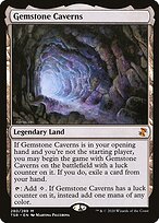 Magic the Gathering Card - Gemstone Caverns - MTG Circle