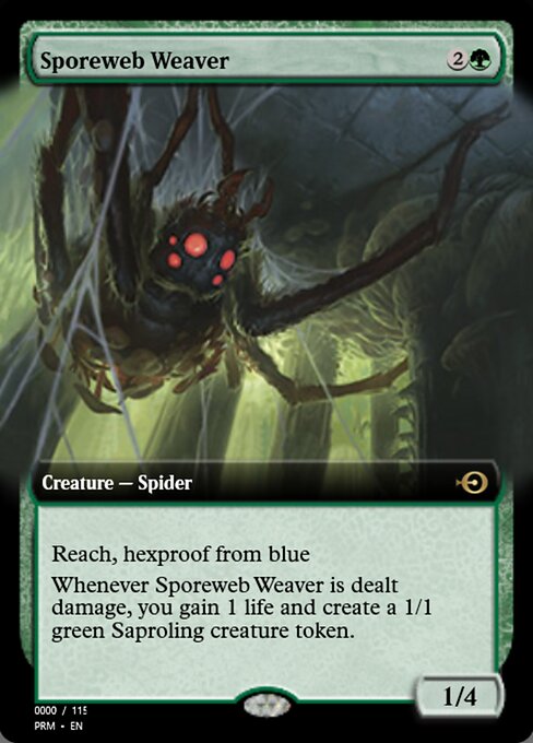 Magic the Gathering Card - Sporeweb Weaver - MTG Circle
