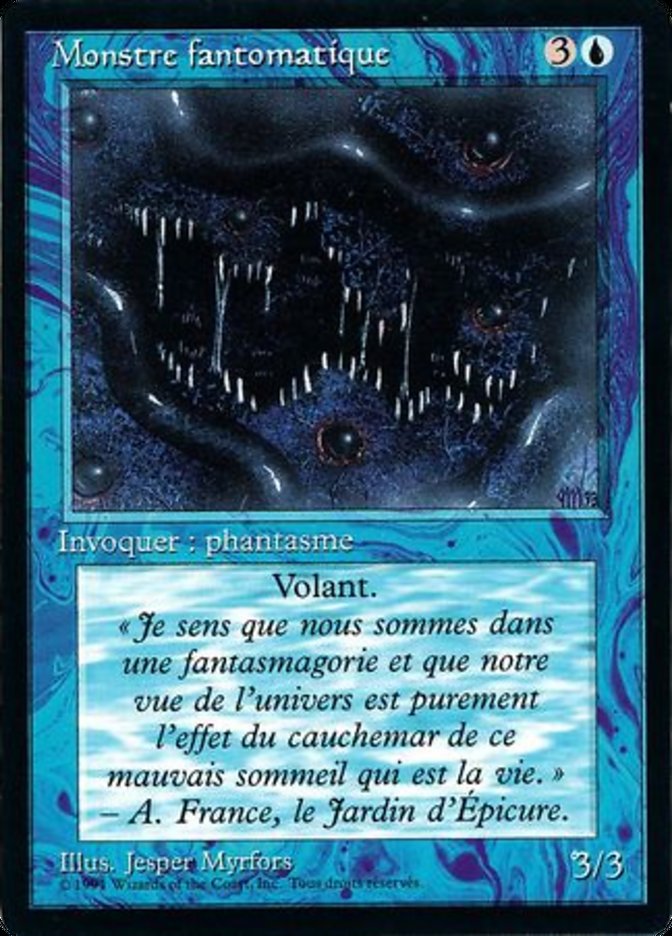 Magic the Gathering Card - Phantom Monster - MTG Circle