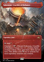 Magic the Gathering Card - Sokenzan, Crucible of Defiance - MTG Circle