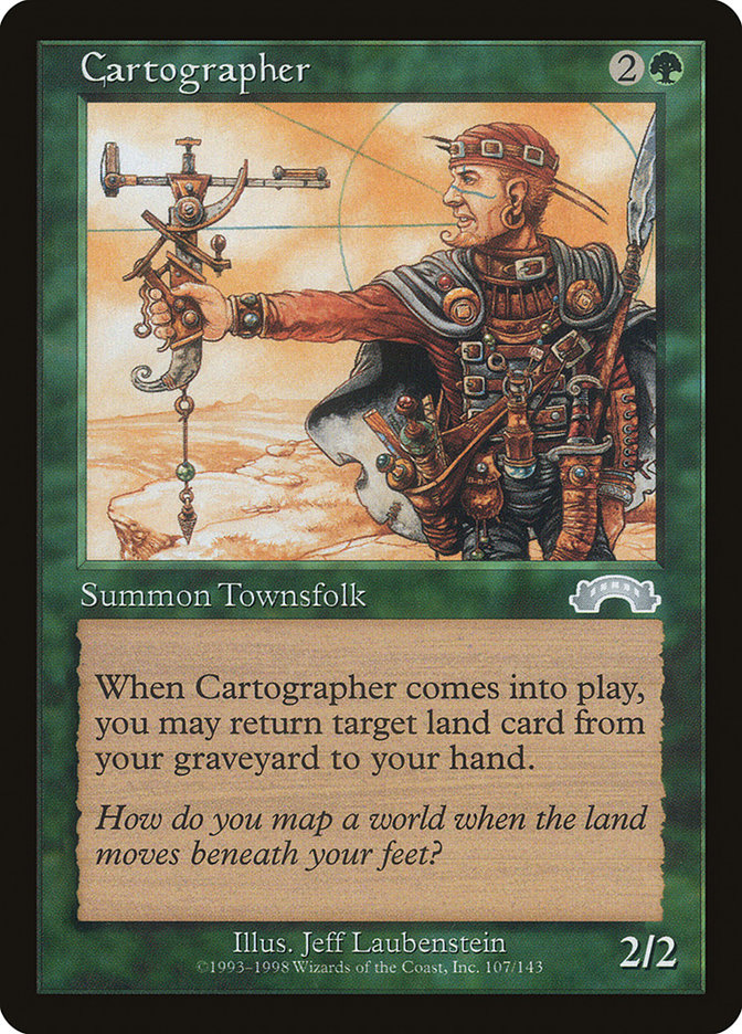 Magic the Gathering Card - Cartographer - MTG Circle