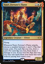 Magic the Gathering Card - Yusri, Fortune's Flame - MTG Circle