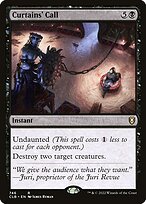 Magic the Gathering Card - Curtains' Call - MTG Circle