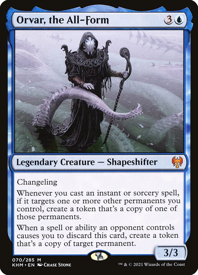 Magic the Gathering Card - Orvar, the All-Form - MTG Circle