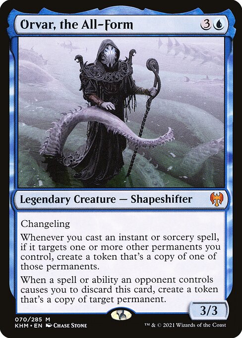 Magic the Gathering Card - Orvar, the All-Form - MTG Circle