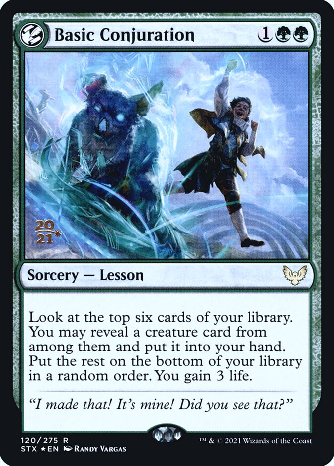 Magic the Gathering Card - Basic Conjuration - MTG Circle
