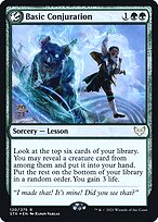 Magic the Gathering Card - Basic Conjuration - MTG Circle