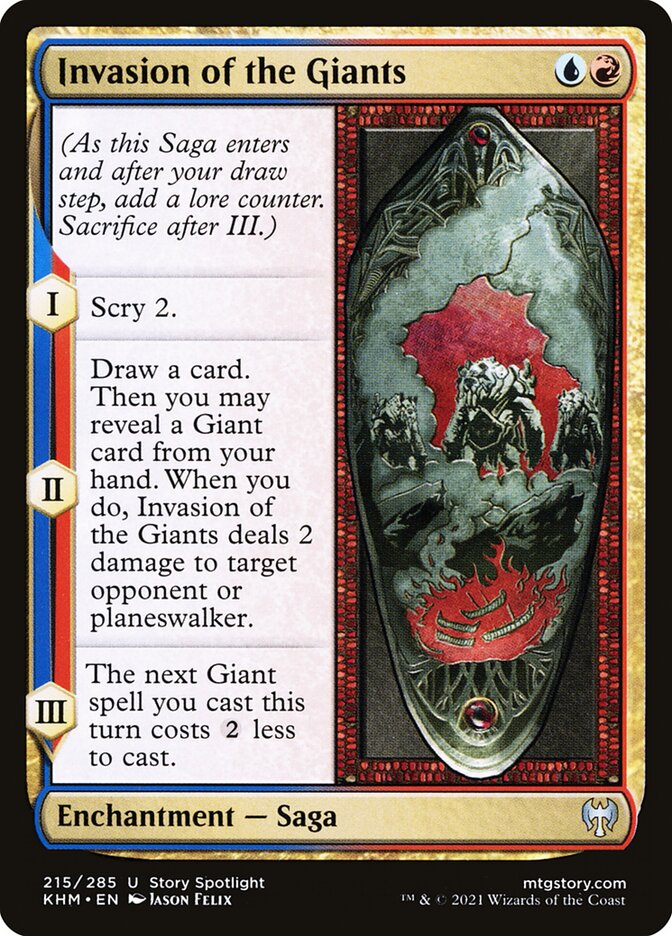 Magic the Gathering Card - Invasion of the Giants - MTG Circle