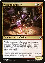 Magic the Gathering Card - Azra Oddsmaker - MTG Circle