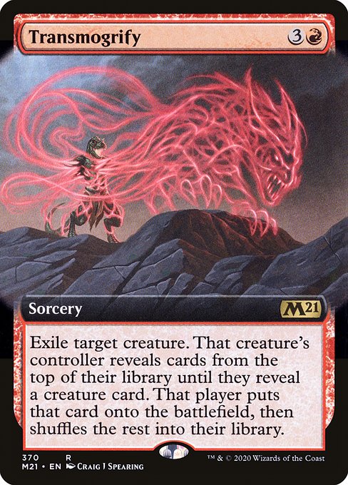 Magic the Gathering Card - Transmogrify - MTG Circle