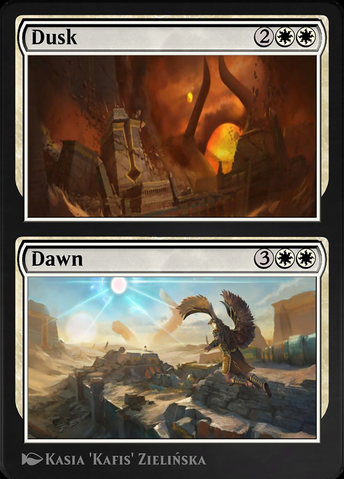 Magic the Gathering Card - Dusk // Dawn - MTG Circle