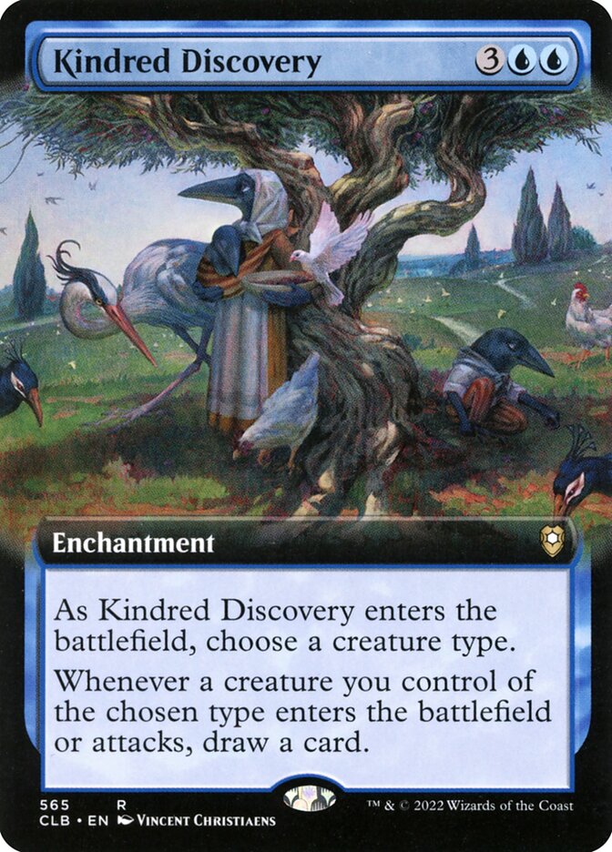 Magic the Gathering Card - Kindred Discovery - MTG Circle
