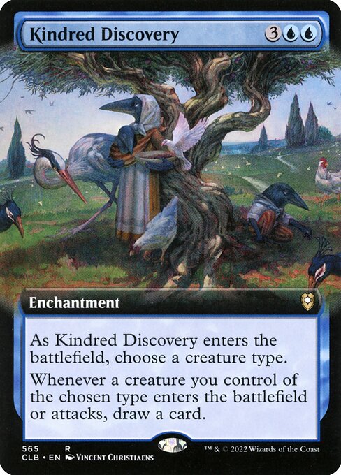 Magic the Gathering Card - Kindred Discovery - MTG Circle