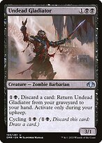 Magic the Gathering Card - Undead Gladiator - MTG Circle