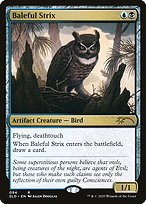 Magic the Gathering Card - Baleful Strix - MTG Circle