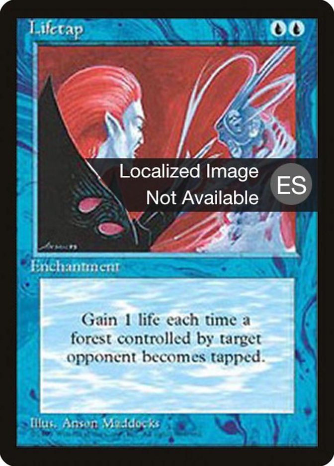 Magic the Gathering Card - Lifetap - MTG Circle