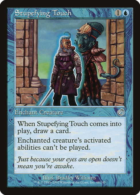 Magic the Gathering Card - Stupefying Touch - MTG Circle