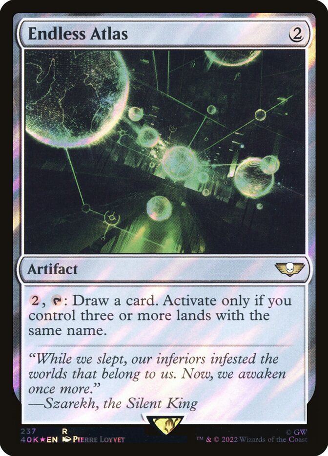 Magic the Gathering Card - Endless Atlas - MTG Circle