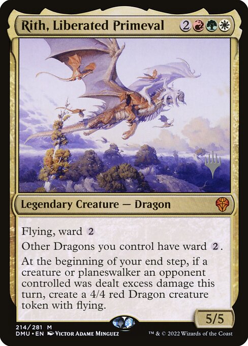 Magic the Gathering Card - Rith, Liberated Primeval - MTG Circle