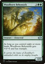 Magic the Gathering Card - Woodborn Behemoth - MTG Circle
