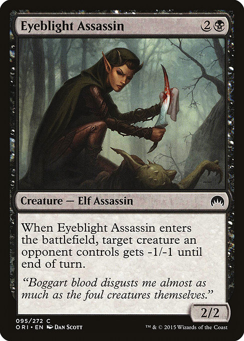 Magic the Gathering Card - Eyeblight Assassin - MTG Circle