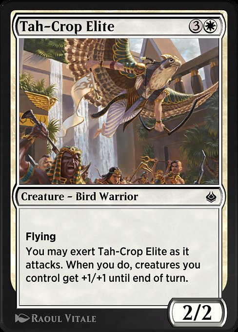 Magic the Gathering Card - Tah-Crop Elite - MTG Circle