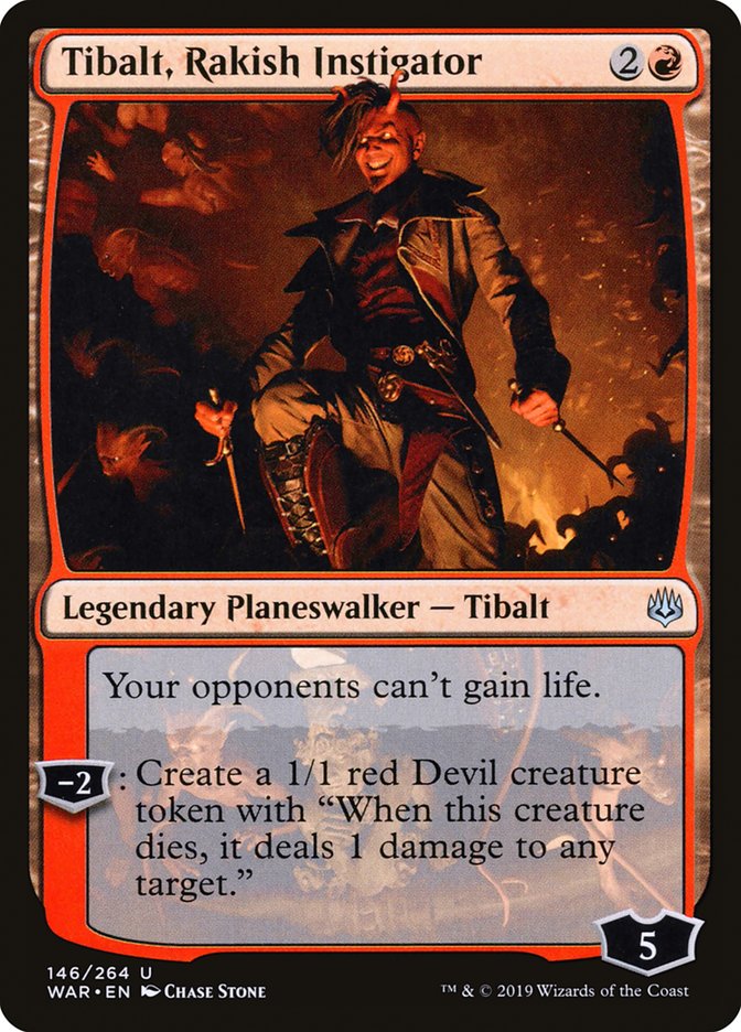 Magic the Gathering Card - Tibalt, Rakish Instigator - MTG Circle