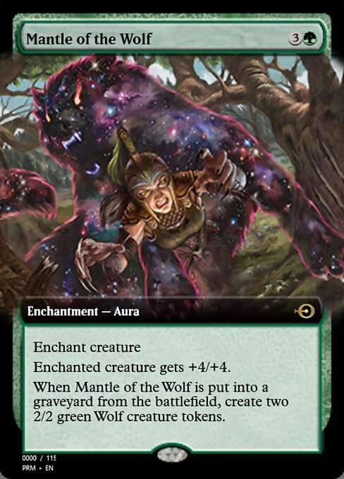 Magic the Gathering Card - Mantle of the Wolf - MTG Circle
