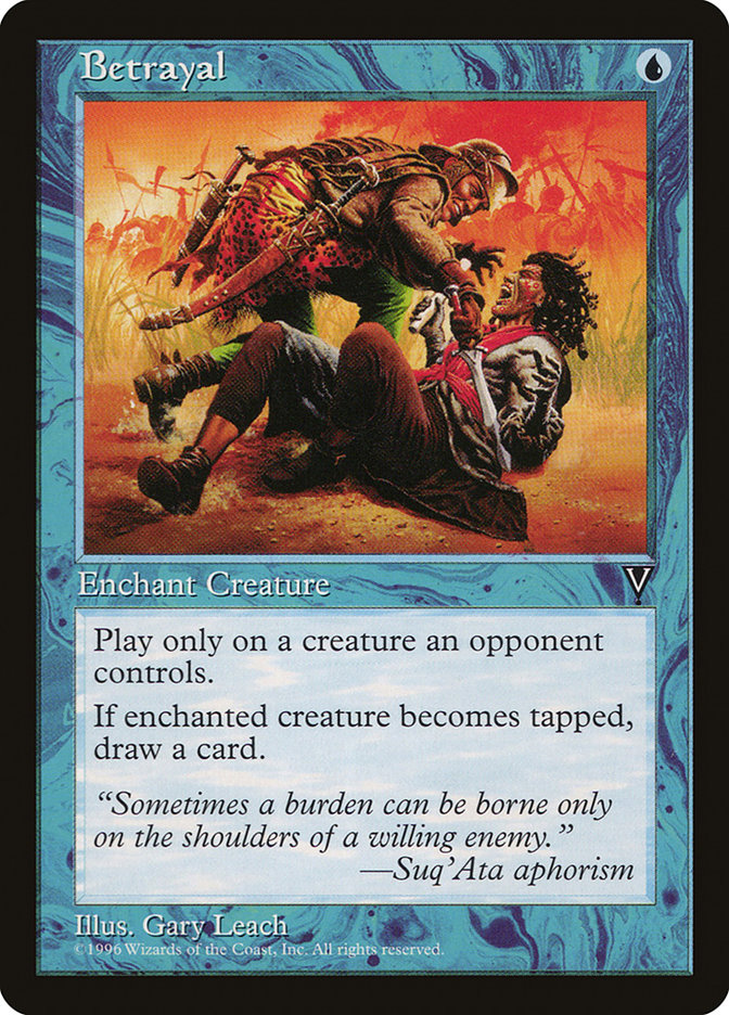Magic the Gathering Card - Betrayal - MTG Circle