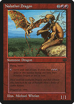 Magic the Gathering Card - Nalathni Dragon - MTG Circle